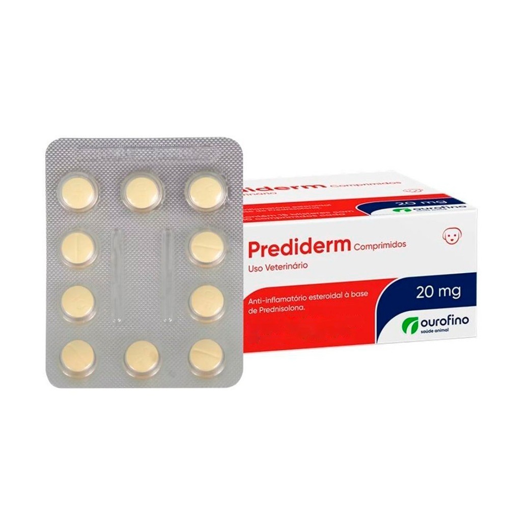 Prediderm 20mg com 10 Comprimidos em Oferta na Shopee