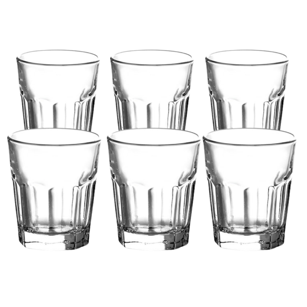 Jogo Copo Bristol 60mL  Dose Shot Pinga Bar Tequila