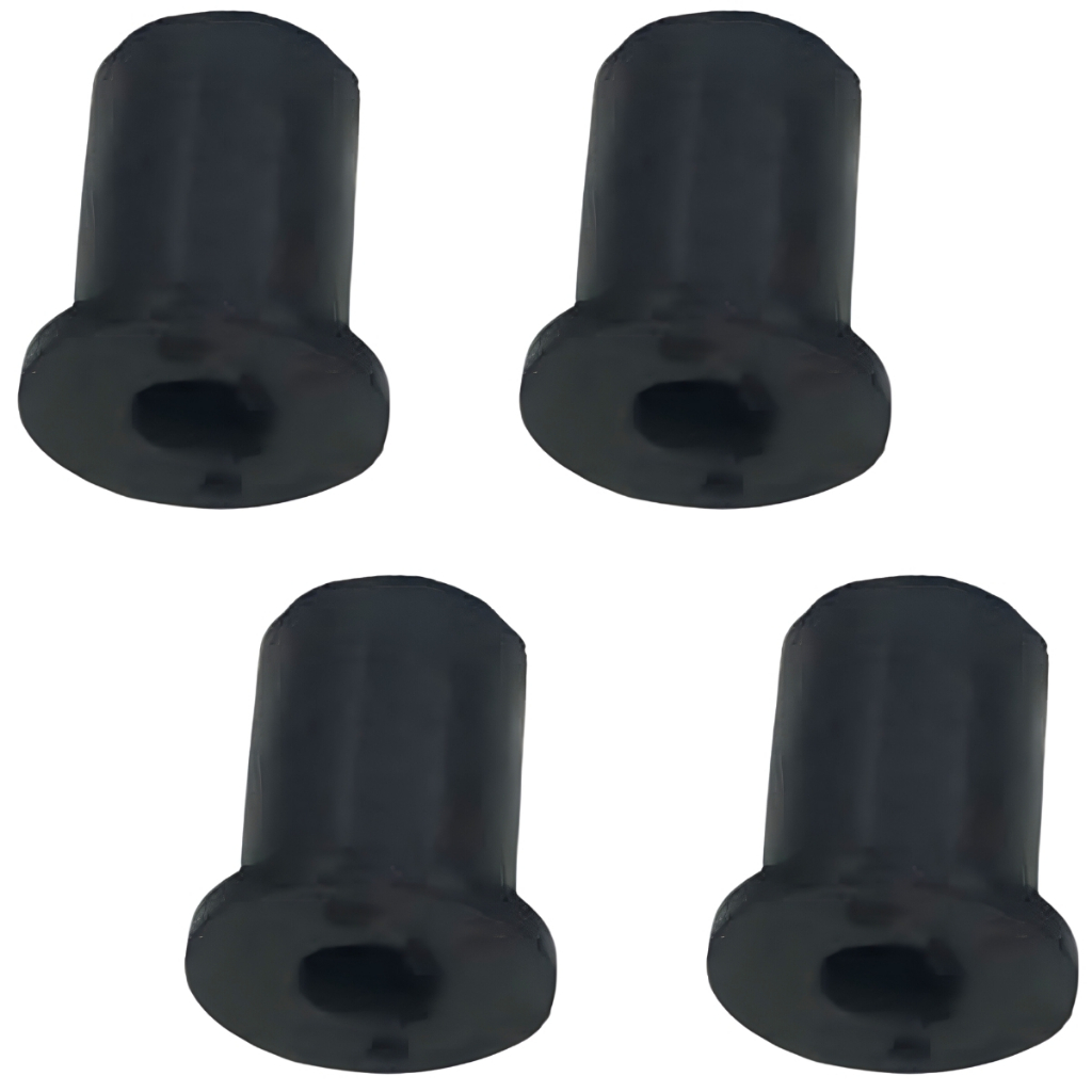 Bucha Bolha Porca com Rosca M5 Para Instalar em Motos Honda Yamaha Kawasaki Kit 4 Unidades Nx350 Sahara Xt660 Xt600 Tenere Cbr Srad Serve Carenagem Aba Tanque Lateral
