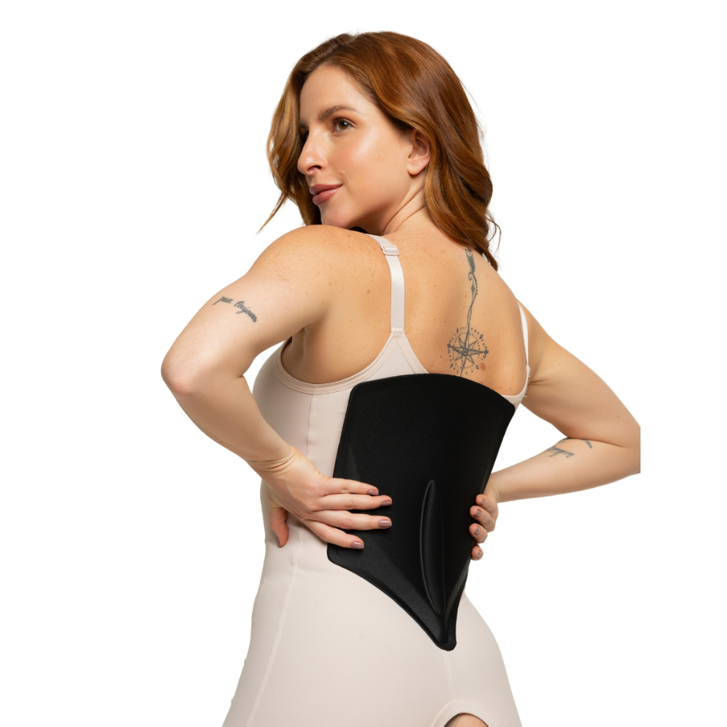 Placa Tala Costas Pós Cirúrgica Splint Comfort 3D Rígida Abdominoplastia Lipoaspiração