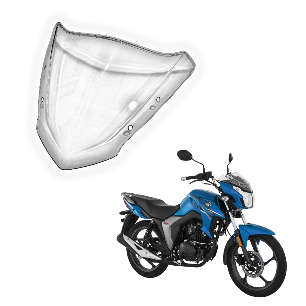 Parabrisa Bolha Haojue Dk 150 - Todos os anos - Modelo Original