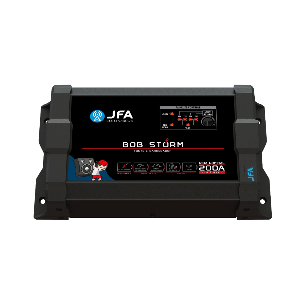 Fonte Carregador Automotiva Jfa 200a Bob Storm em Oferta na Shopee