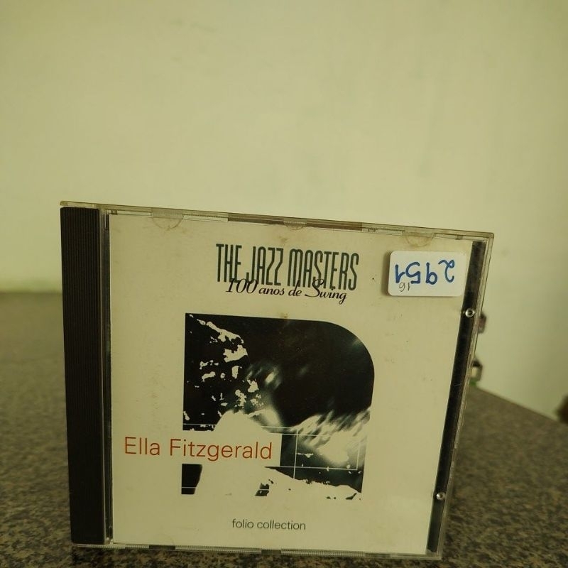 cd the jazz masters 100 anos de swing Ella Fitzgerald folio collection (1455)