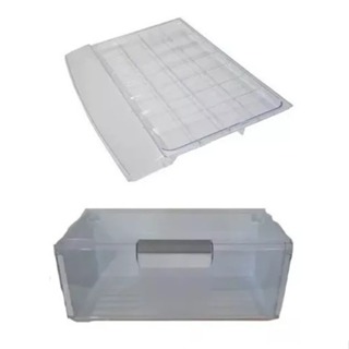 Tampa + Gaveta Legumes Geladeira Continental Rcct490 60x37cm em Oferta na Shopee