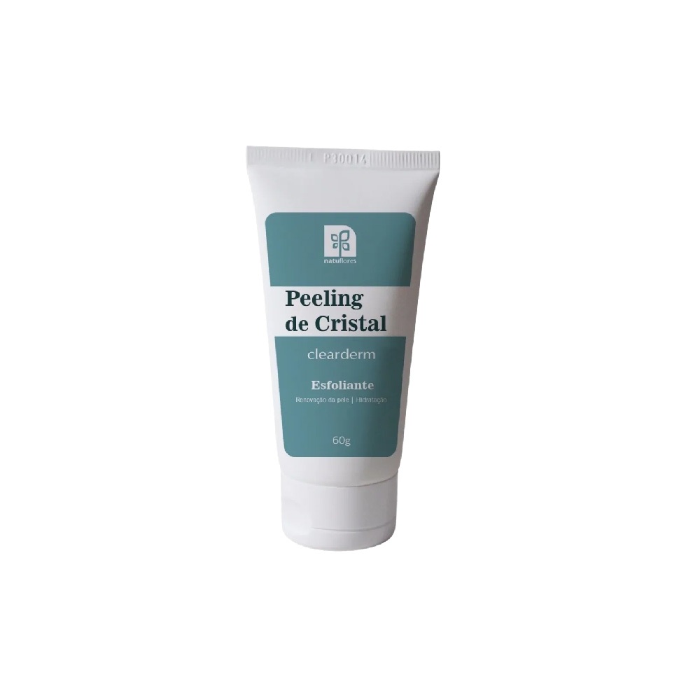 Clearderm Peeling de Cristal 60g Esfoliante e Hidratante Natuflores - Beauty