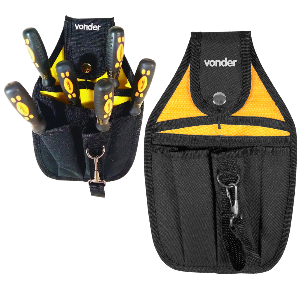 Bolsa Porta Ferramentas Multiuso Com Alça Para Cinto Vonder em Oferta na Shopee