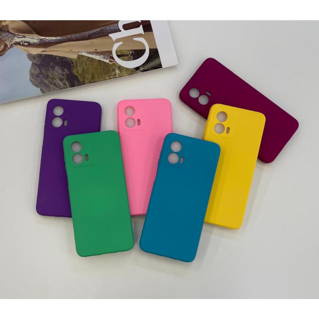 Kit Capinha Capa Case compatível Para - G53 - Motorola Com Película 3D Silicone Aveludado em Oferta na Shopee
