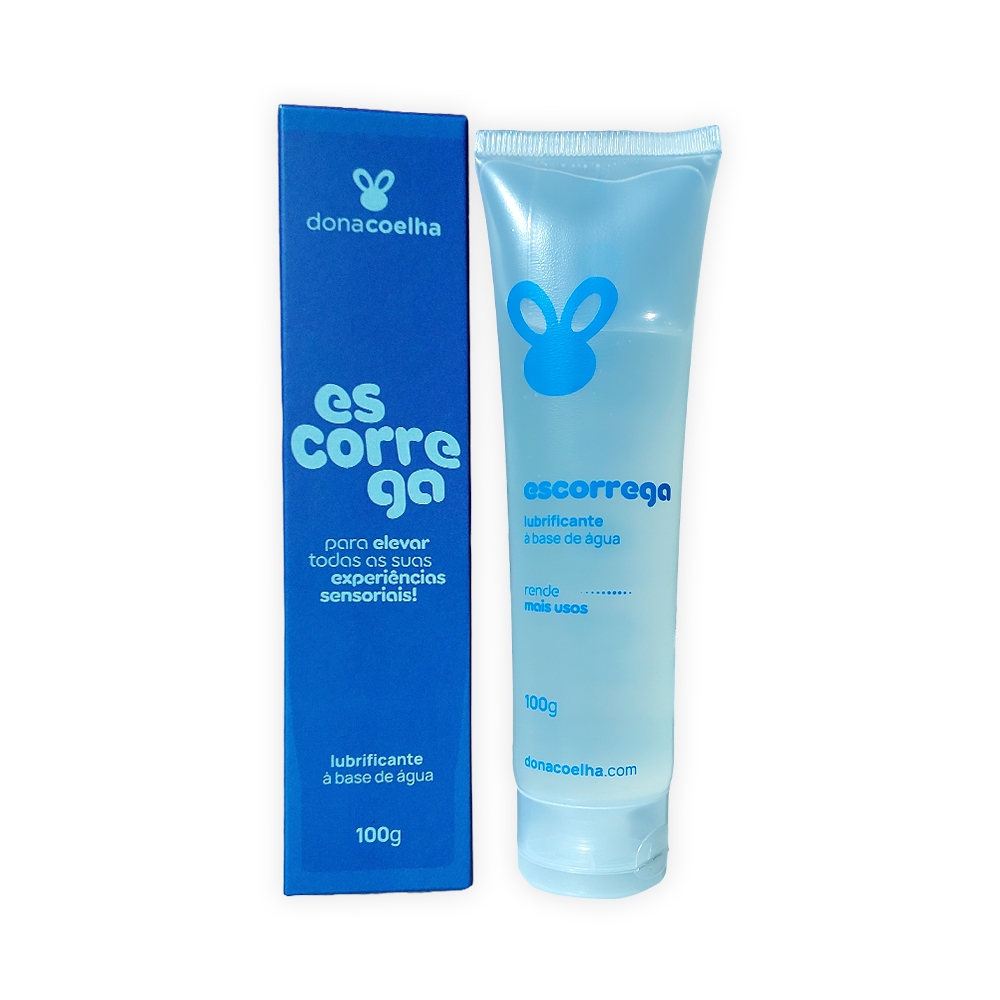 Lubrificante Íntimo Anal Vaginal Dona Coelha Escorrega 100g