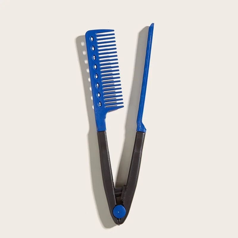Pente V Alinhador de Cabelo para Alisamento com Chapinha e Prancha  - Pente auxiliar para  alisamento-Entrega rápida