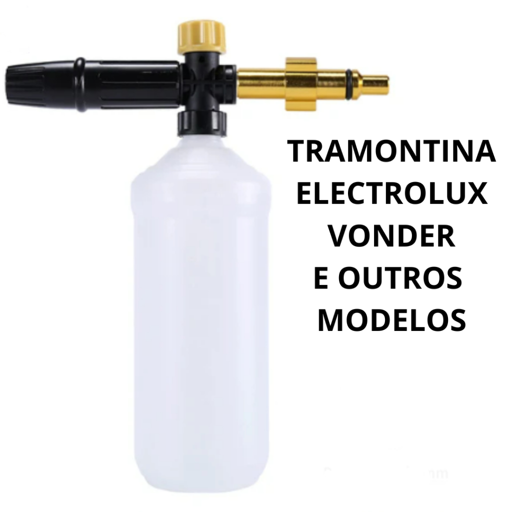 SNOW FOAM PARA LAVADORAS ELECTROLUX TRAMONTINA VONDER ENTRE OUTRAS em Oferta na Shopee