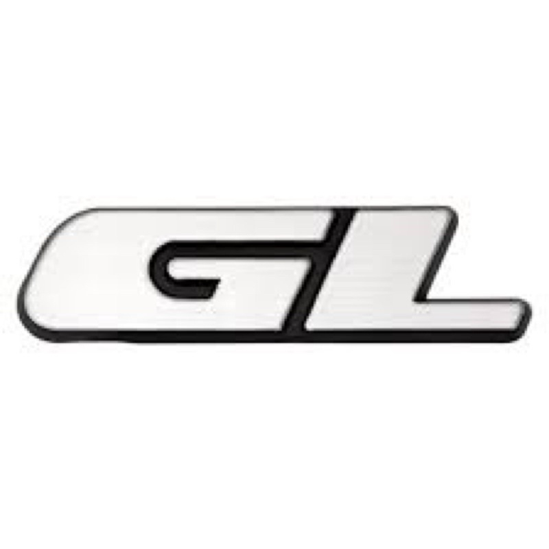 Emblema Gl Gol Parati  Saveiro - Cinza 009502