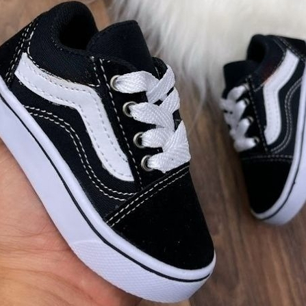 Tênis Infantil  Bebê old skool infantil de menina e menino , masculino e feminino estiloso e confortável infanto juvenil baby