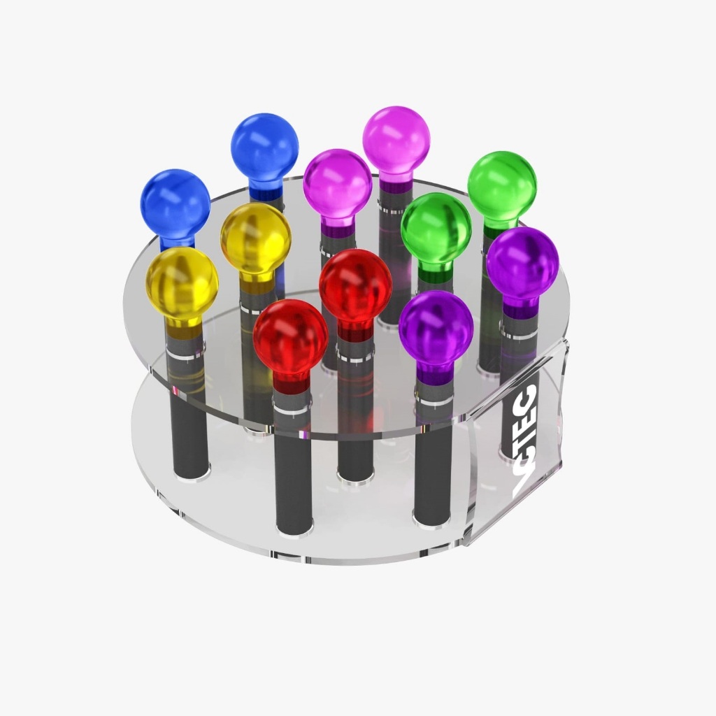 Kit De Esfera Colorida Cromoterapia 6 Pares Com Organizador em Oferta na Shopee