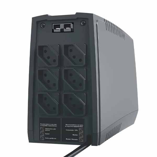 NOBREAK 1000VA UPS COMPACT XPRO UNIVERSAL 1BS/1BA 6T