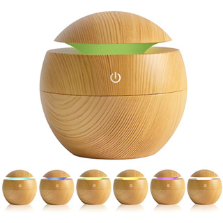 Kit Até 3 Difusor Aromatizador USB De Óleo Essencial, 7 Cores, Elétrico em Oferta na Shopee