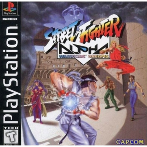 Street Fighter Alpha Playstation 1 e PsOne