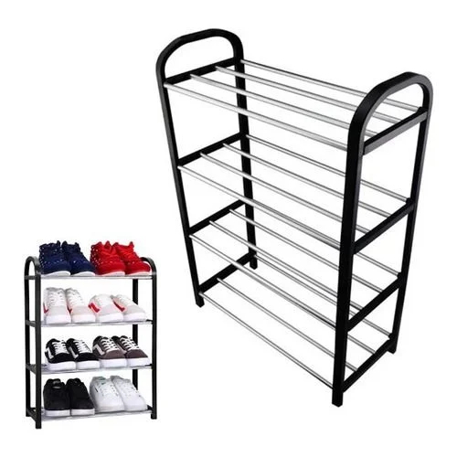 Sapateira Porta Sapato Desmontável Organizador Calçados 4 Andares Envio Já