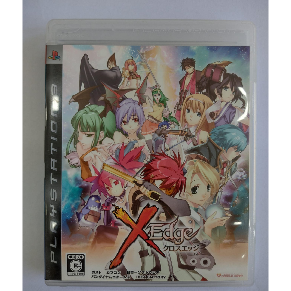 Jogo Cross Edge - Usado - Ps3 - Japonês - Midia Fisica