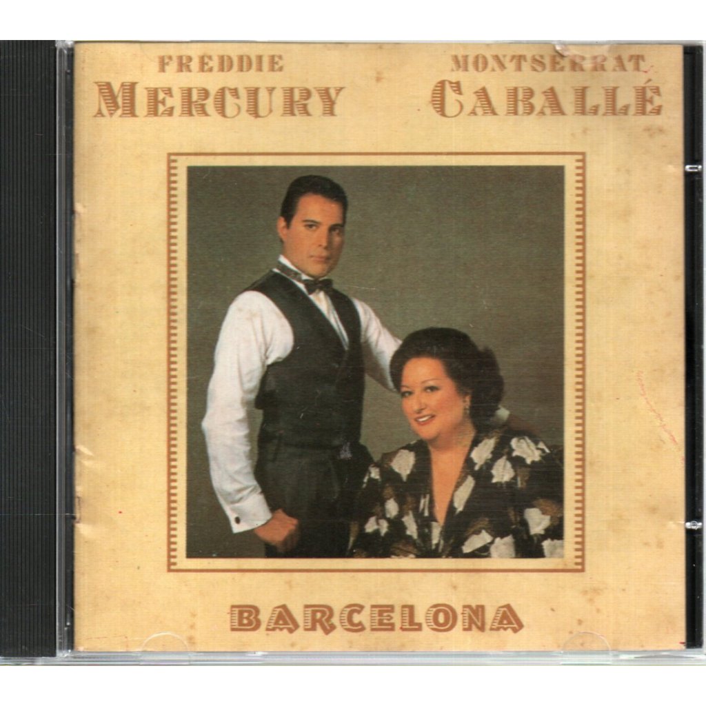 CD FREDDIE MERCURY & MONTSERRAT CABALLÉ - BARCELONA ( NACIONAL ) MERCURY 1988