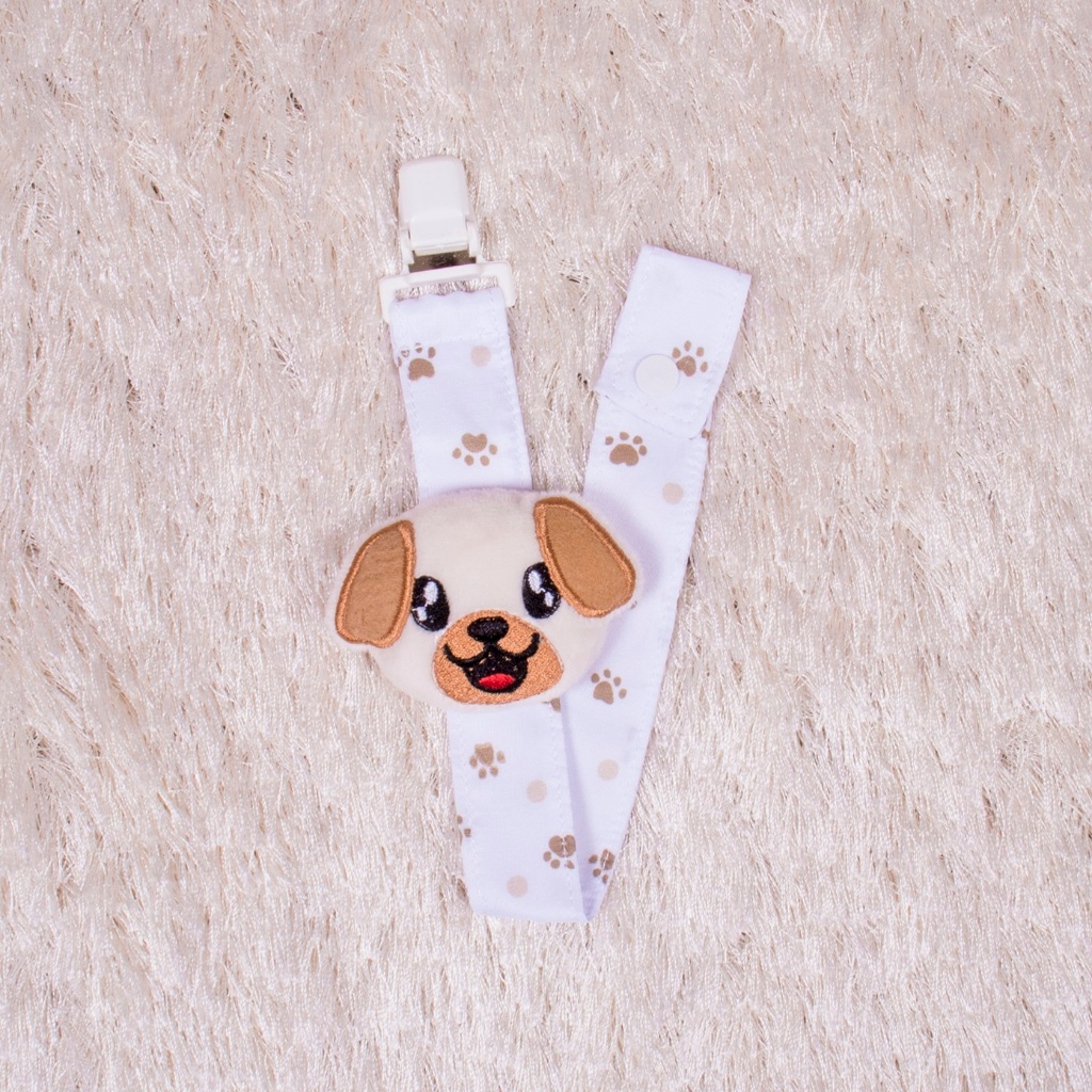 Prendedor de Chupeta Bichinhos Para Bebê Com Clip