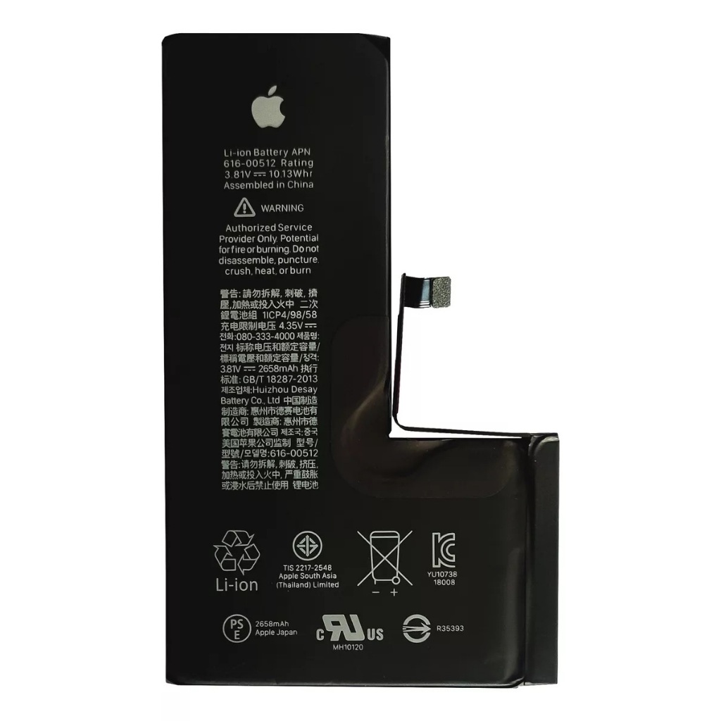 Bateria Iphone Xs Premium Original Nota Fiscal Flex Saude 100% Celular