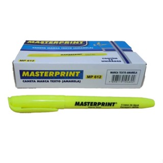 Kit C/ 60 Marca Texto Neon Masterprint (Várias Cores) em Oferta na Shopee