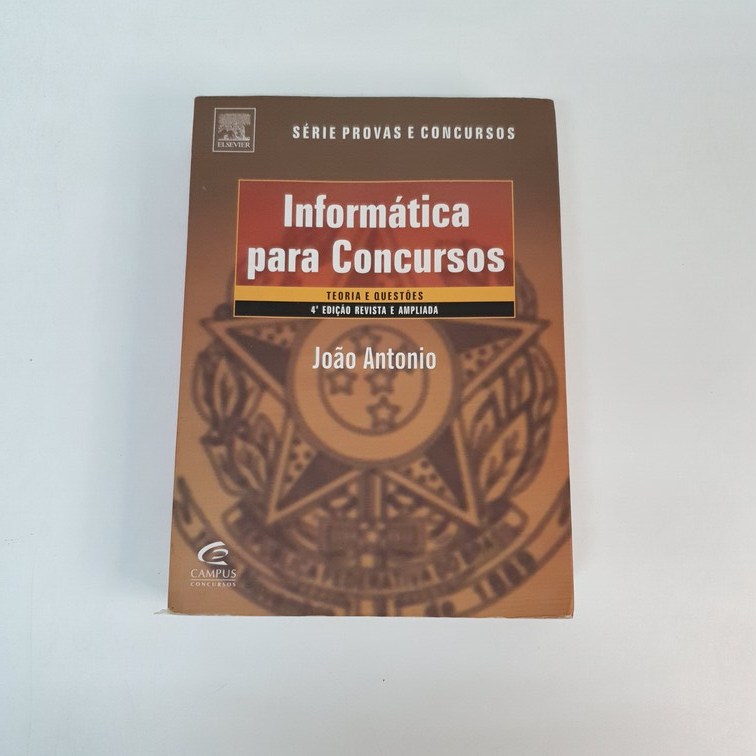 Livro Informática Para Concursos João Antonio V3242