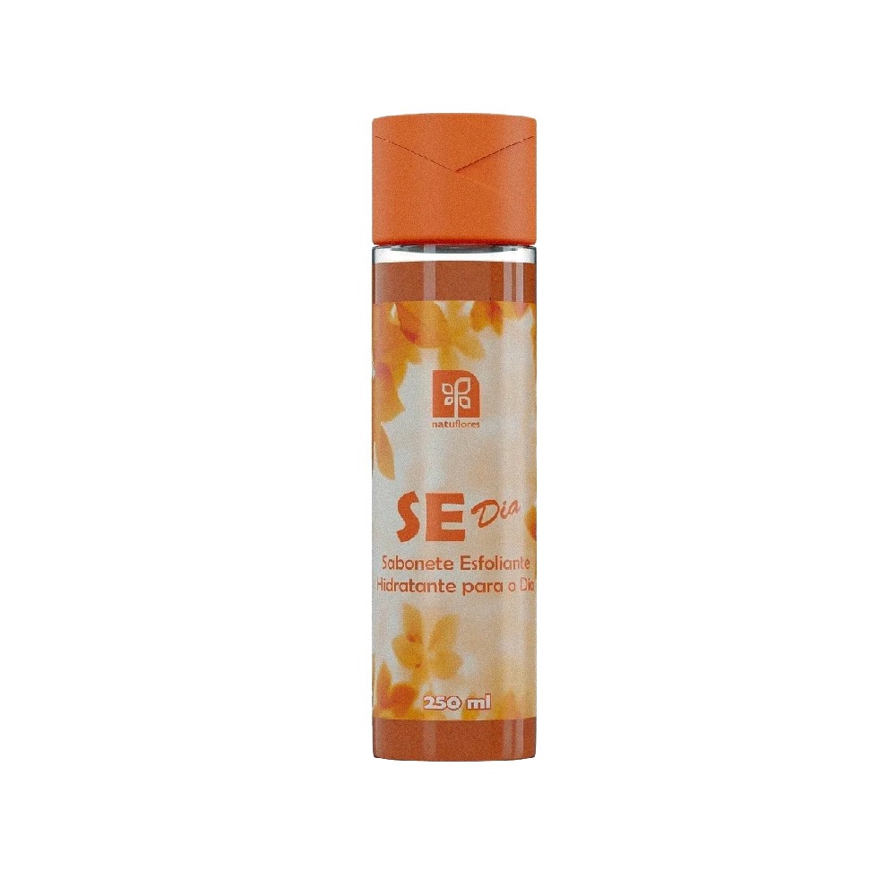 Se Dia Sabonete Esfoliante Hidratante para o Dia 250ml para Rosto e Corpo Natuflores em Oferta na Shopee