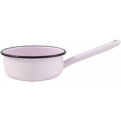 Panela Papeiro Esmaltada Ágata 16 1,1litros Ewel Branca sem bico