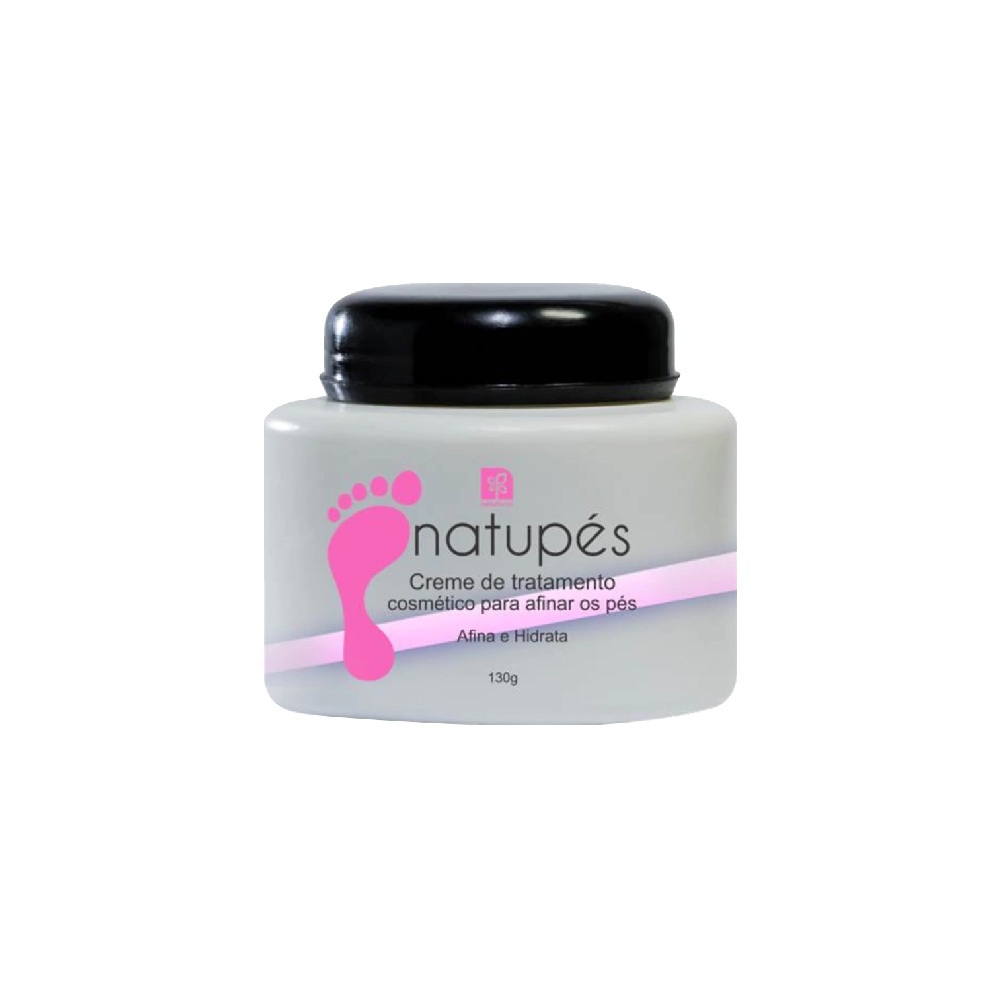 Natupés Creme para Afinar Pés 130g Hidrata e Afina Natuflores em Oferta na Shopee