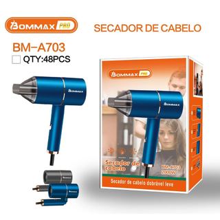 Secador de Cabelo iônico Dobrável e Pratico 110V - A703