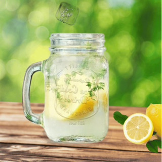 Caneca Jarra 500ml Retrô Vintage Vidro Com Alça em Oferta na Shopee
