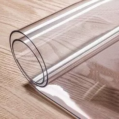 Toalha de mesa Forro PlásticoPVC Fino, Médio e TransparenteImpermeávelpara 4,6,8 e10 cadeiras