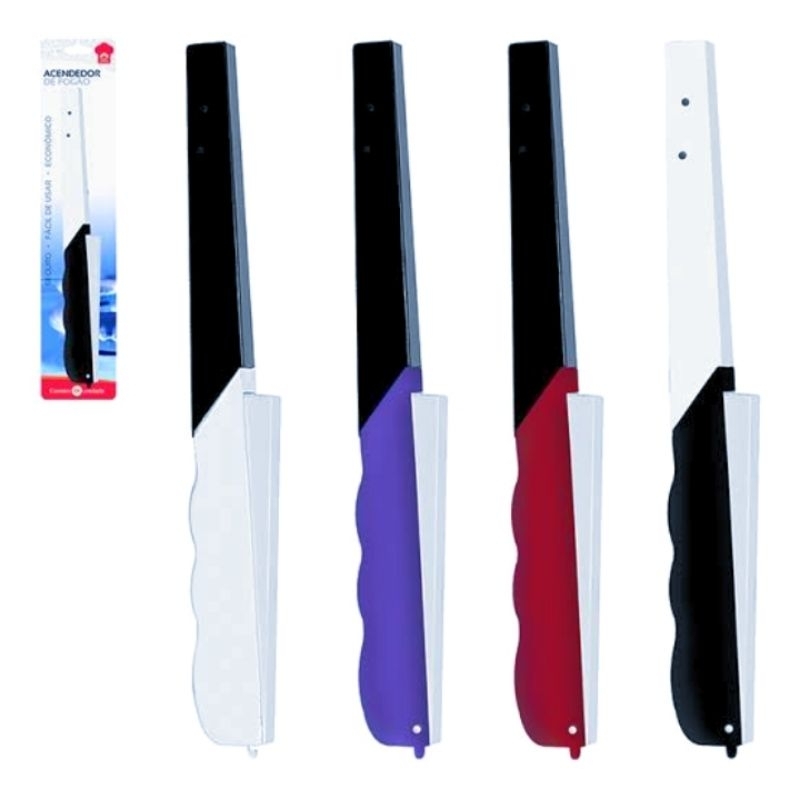 kit 2 Acendedores de fogão, gatilho prático, produto resistente,produto oferece uma durabilidade intensa, extrema eficiência.