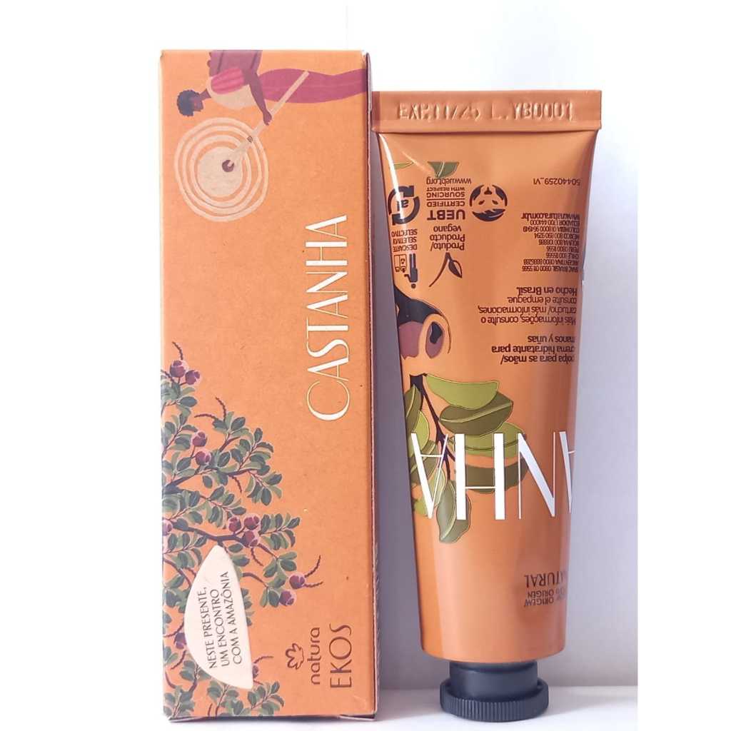 Natura Polpa e Néctar EKOS Hidratante Para Mãos e Pés – Nutrição intensa 40g e 75g