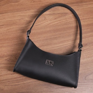 Bolsa feminina Bloqueira Baguete de Ombro Pequena Lisa MS/Marques Silveira Pronta entrega/Envio Imediato em Oferta na Shopee