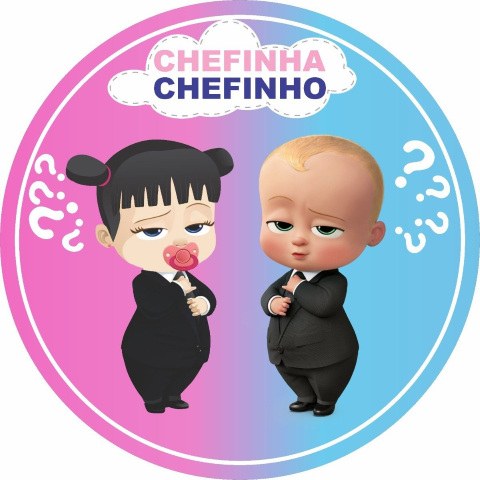 Painel Festa Infantil Redondo Chá Revelação, Chefinho ou Chefinha + Arco, Suporte incluso. Fazemos personalizado com qualquer tema. Confeccionado em Lona fosca, impressão de alta resolução. cenário Circular p/ Decoração