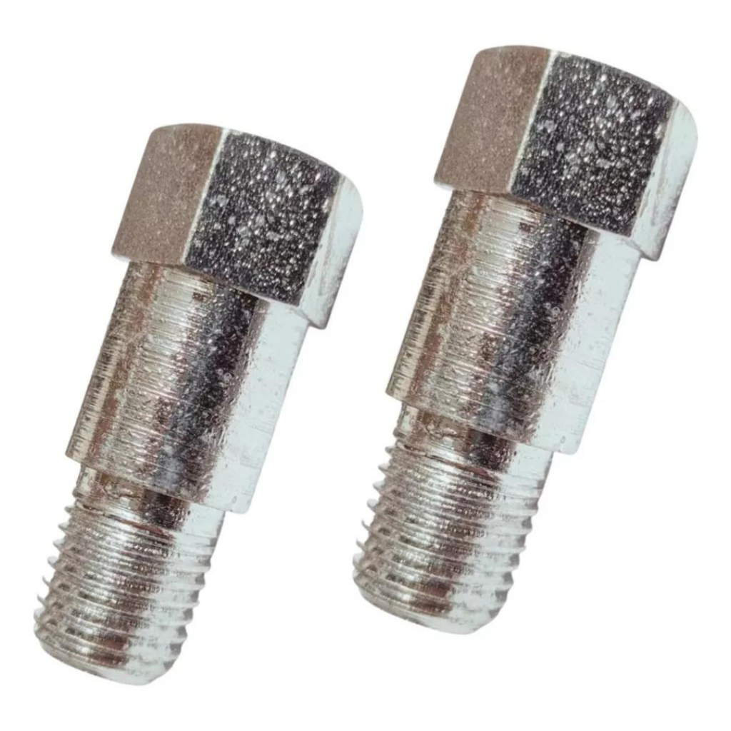 2 Tucho De Vela Cônico Prolongador Ford / Vw Motor Cht