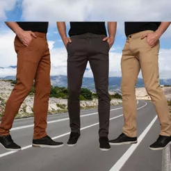 Calças Sarja Masculina Jeans Colorido Slim Oferta especial de fábrica de vendas diretas bolsa de faca