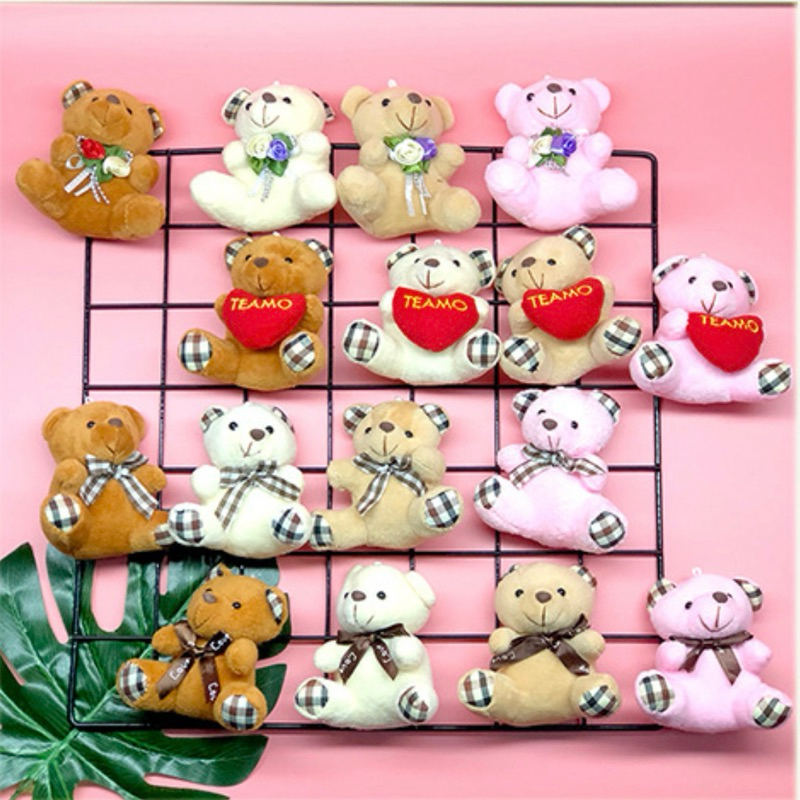 Kit 12 Chaveiro De Ursinhos Carinhosos De Gravata Sentados em Oferta na Shopee
