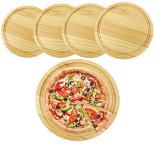 Kit 5 Tábua Redonda Queijos Frios Pizza 30cm em Oferta na Shopee