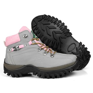 Bota Adventure Feminina Coturno Cano Curto Botinha Trilha Liquidação em Oferta na Shopee