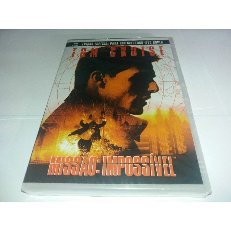Dvd Duplo - Missão Impossivel 1 - 1996 - Tom Cruise - Emmanuelle Beart - Lacrado
