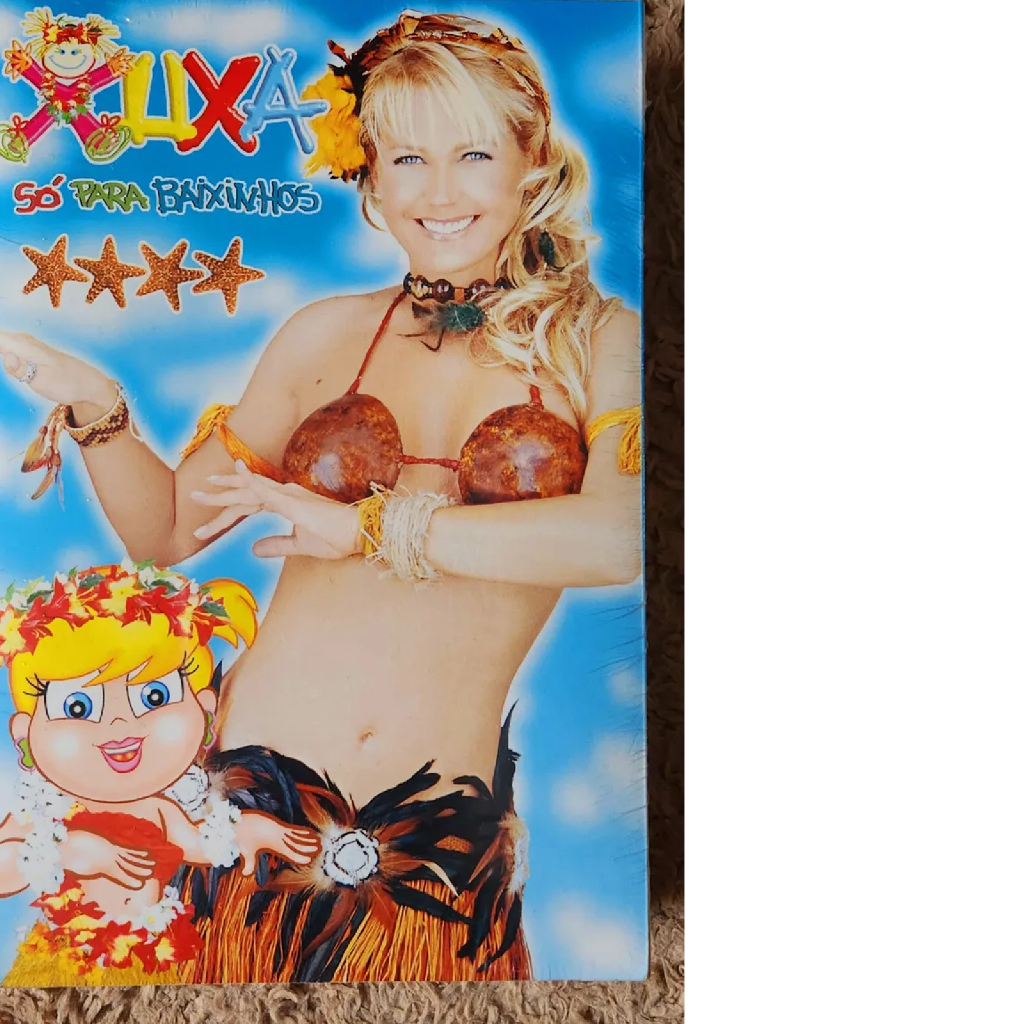 Cd E Vhs Xuxa Só Para Baixinhos 4 - Lacradode fabrica
