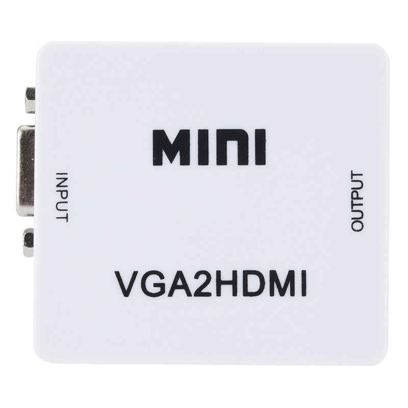 Adaptador Mini Conversor De Video Vga Para Hdmi 1080p