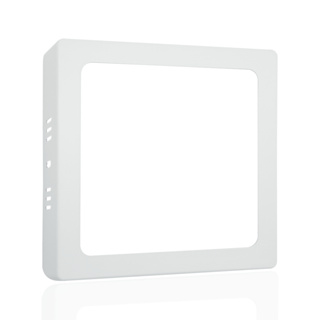 Painel Plafon De  Teto Sobrepor Quadrado e Redondo Led 12W em Oferta na Shopee