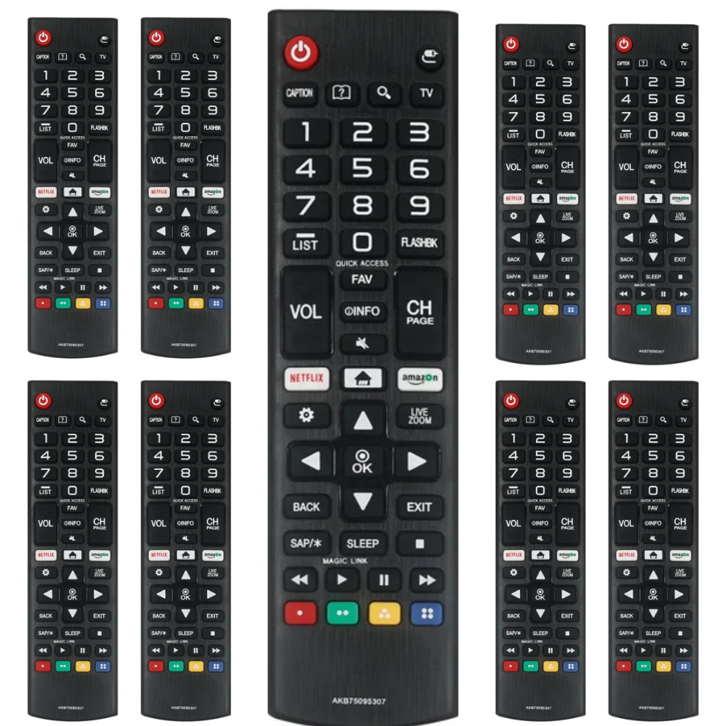 Kit 10 Controle Remoto Para Tv LG Smart SKY8035