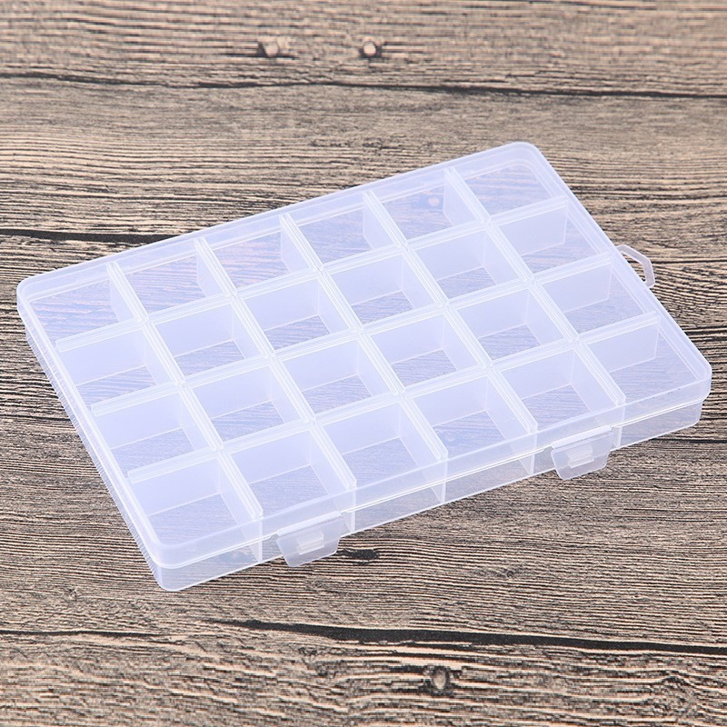 Caixa Organizadora Maleta Divisórias Guardar Miçangas Bijuterias Jóias