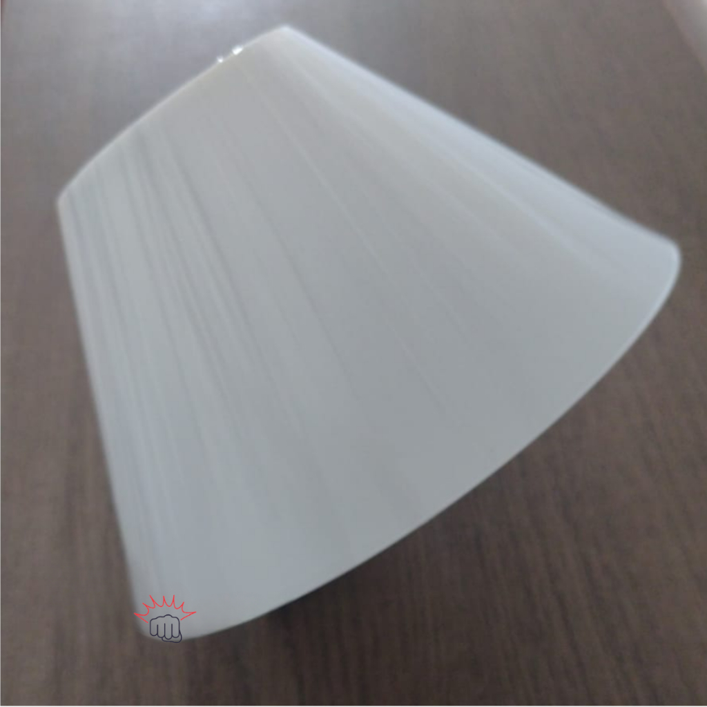 Cupula Abajur 22x14x9 Decoração Quarto Artesanato em Oferta na Shopee