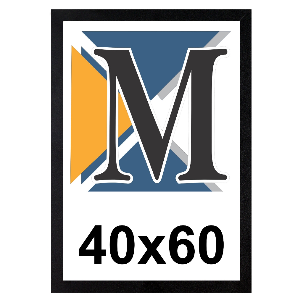 Quadro Moldura 40x60 com Vidro para Parede em Oferta na Shopee